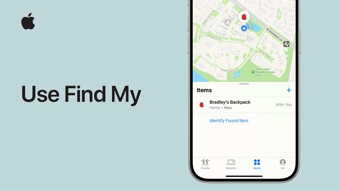 اپ find my