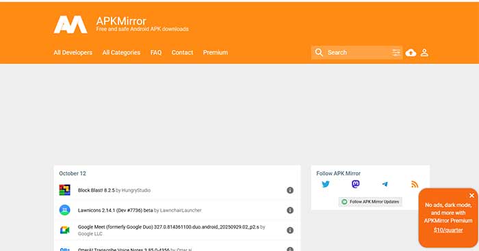 سایت APKMirror